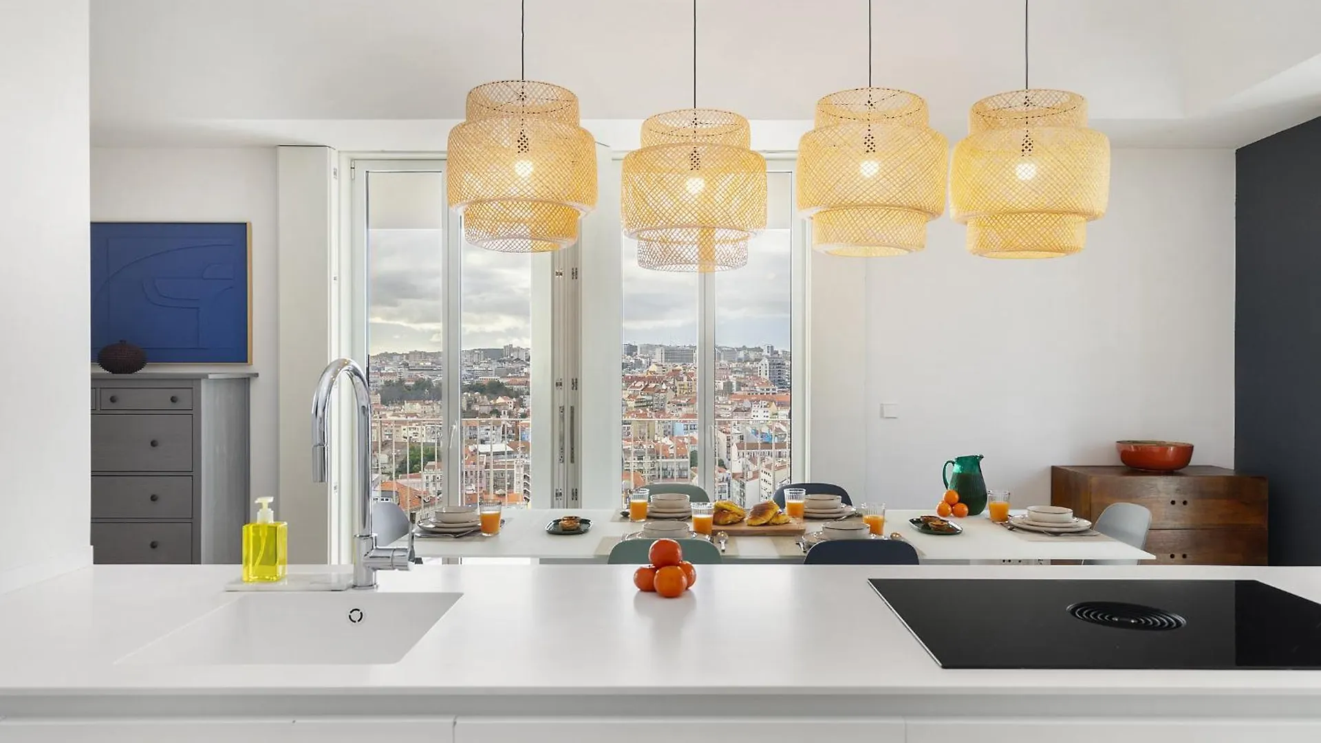 Lägenhet Whome Lisbon Skyline Penthouse Luxury Living View, Ac & Elevator